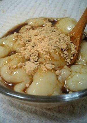 ヘルシー美味しい簡単★スキムミルクもち-レシピのメイン写真