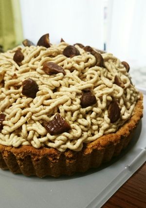 材料3つ⭐分量一緒♪モンブランクリーム-レシピのメイン写真