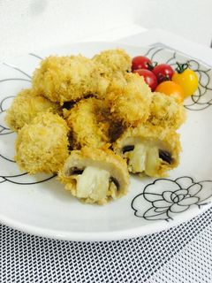 マッシュルーム丸ごとフライ♪-レシピのメイン写真