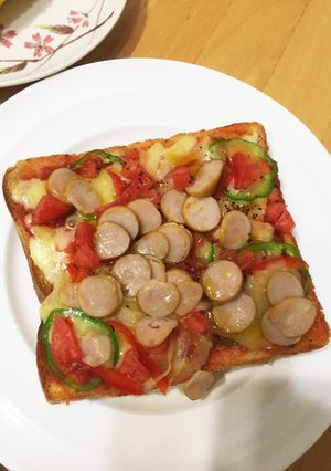 うちのピザトースト-レシピのメイン写真
