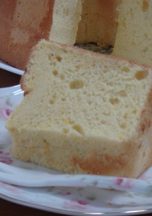 みかん果汁で♪オレンジ♪シフォンケーキ-レシピのメイン写真