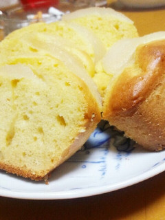 梨のパウンドケーキ-レシピのメイン写真