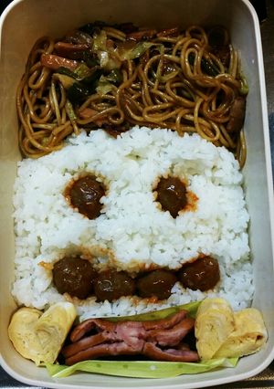 超簡単で美味しいインパクト弁当!-レシピのメイン写真