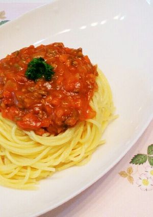 簡単手作り！ミートソース《作り置きにも》-レシピのメイン写真