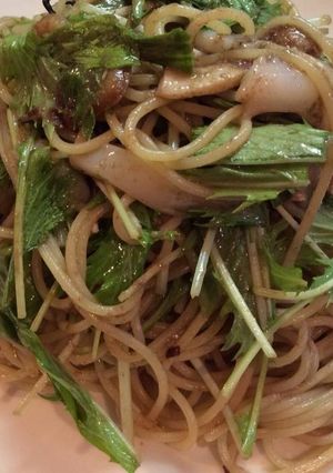 塩辛ペペロンチーノ-レシピのメイン写真