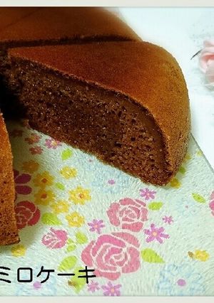 ミロケーキ炊飯器-レシピのメイン写真