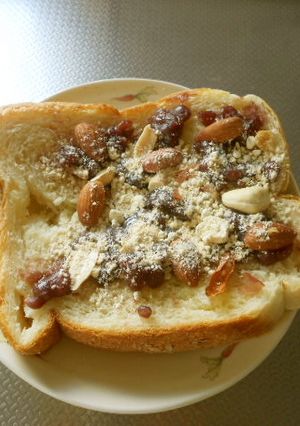 小倉ナッツトースト-レシピのメイン写真