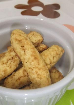 離乳食後期おやつ：スティックボーロ-レシピのメイン写真
