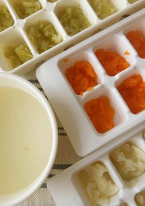 一気に５品★圧力鍋で簡単離乳食-レシピのメイン写真