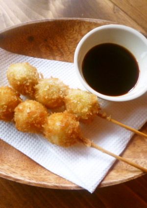 うずら玉子の串揚げ♪-レシピのメイン写真