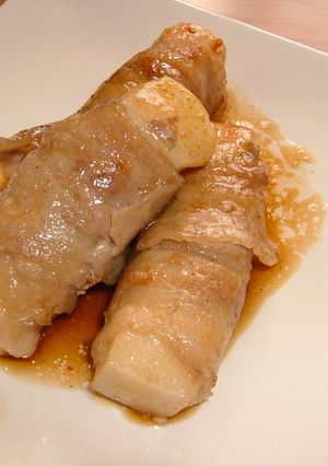 とろ〜り♪お餅の豚肉巻き-レシピのメイン写真
