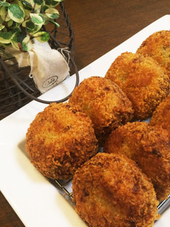 さくっとろ〜お肉たっぷりコロッケ♡♬-レシピのメイン写真