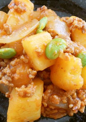 じゃがいもと豚ミンチのトマト煮-レシピのメイン写真