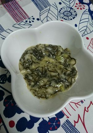 もずく味噌-レシピのメイン写真