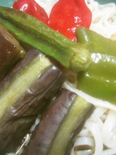揚げ野菜の冷やしうどん-レシピのメイン写真