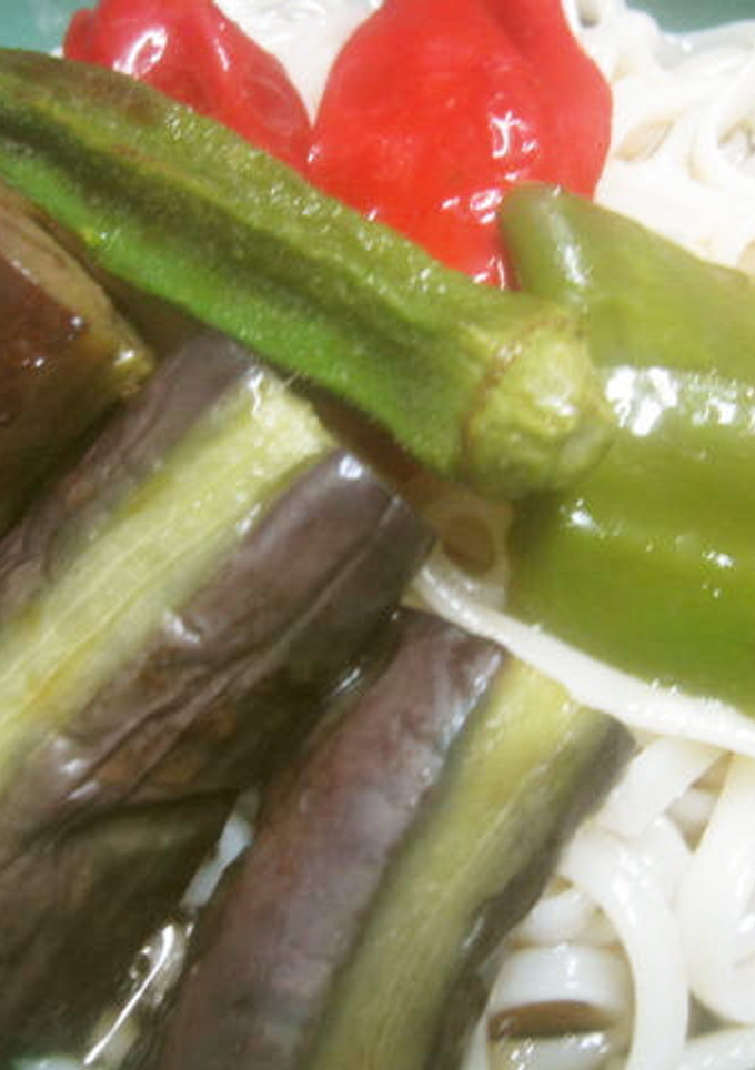 揚げ野菜の冷やしうどん-レシピのメイン写真