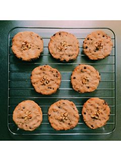 チョコチップくるみくっきー-レシピのメイン写真