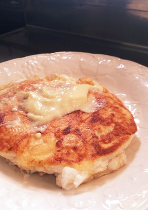 小麦・砂糖不使用☆ふわもちパンケーキ♪-レシピのメイン写真