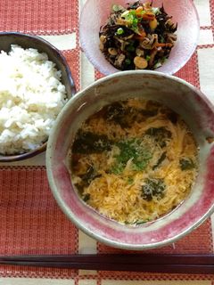 わかめのかきたま汁〜みそ汁でほっこり〜-レシピのメイン写真