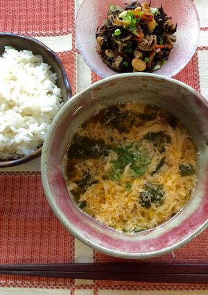 わかめのかきたま汁〜みそ汁でほっこり〜-レシピのメイン写真