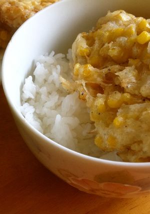美味い♡スイートコーンのかき揚げ丼-レシピのメイン写真