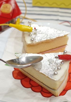 食べられる通電ケーキ-レシピのメイン写真