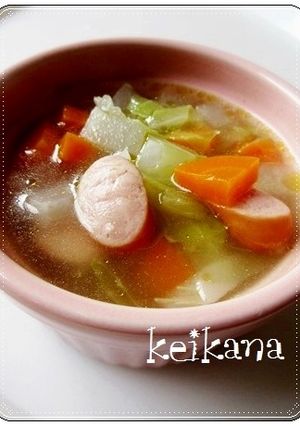 超簡単＆野菜たっぷり♡ポトポトポトフ♪-レシピのメイン写真