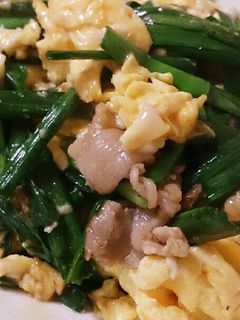 ニラ玉☆豚肉入り&ご飯が進むトロッと餡♪-レシピのメイン写真