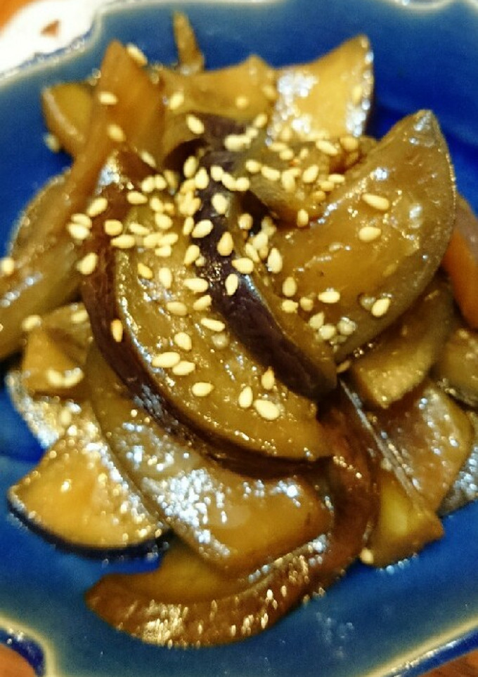 簡単☆すぐ作れる茄子の醤油炒め-レシピのメイン写真