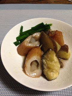 ゴボ天と茄子煮-レシピのメイン写真