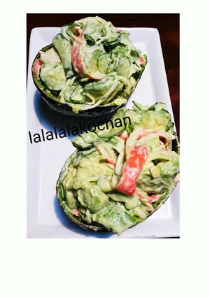 アボカドココット カニ風味サラダ-レシピのメイン写真
