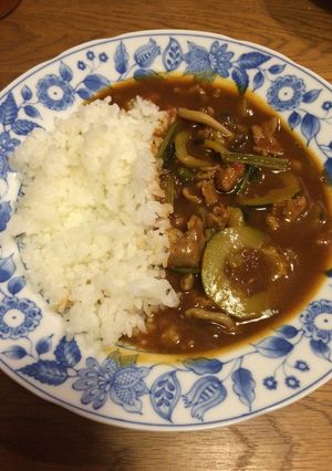 超簡単!豚としめじのフライパンDEカレー-レシピのメイン写真