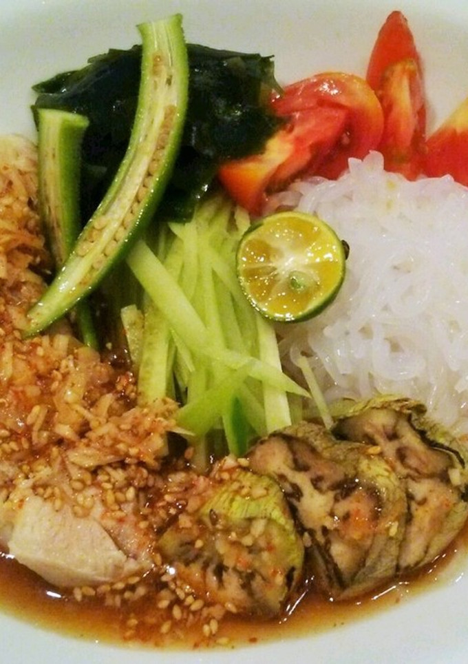 白滝　冷やし中華-レシピのメイン写真