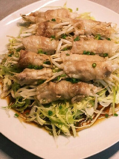 豚肉のモヤシ巻き-レシピのメイン写真