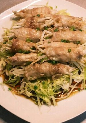 豚肉のモヤシ巻き-レシピのメイン写真
