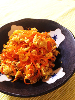 我が家のにんじんのしりしり-レシピのメイン写真