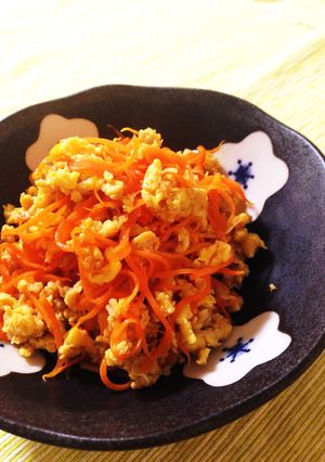 我が家のにんじんのしりしり-レシピのメイン写真