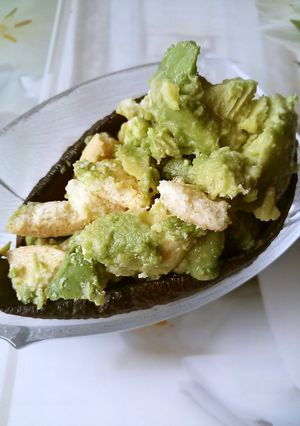 アボガドのクッキークリームココット-レシピのメイン写真