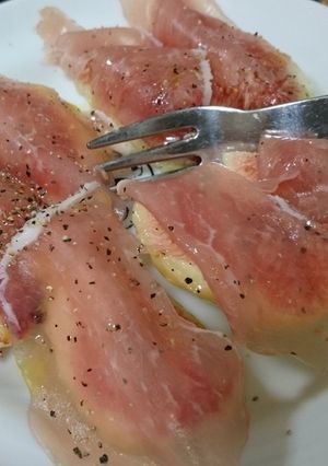 生ハムいちじく-レシピのメイン写真
