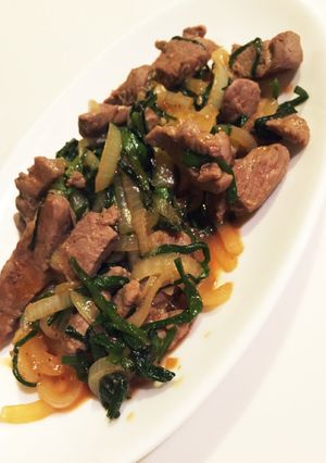 ラム肉の焼き炒め◎苦手な人も◎-レシピのメイン写真