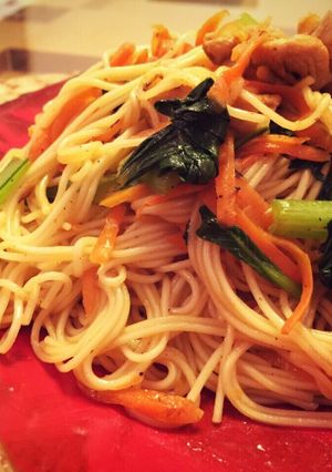 チキンそーみんチャンプルー-レシピのメイン写真