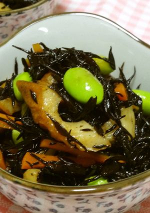枝豆入りひじきの炒め煮★お弁当にも-レシピのメイン写真