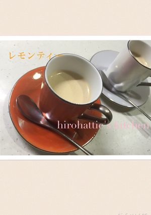 粉末レモンティーで紅茶のレアチーズプリン-レシピのメイン写真