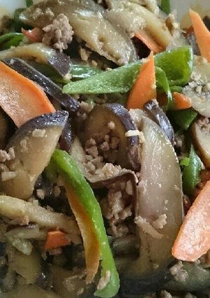 なすとひき肉の味噌炒め☺-レシピのメイン写真