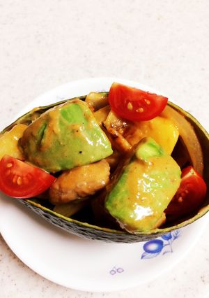 アボカドとチキンのオーロラソース炒め-レシピのメイン写真