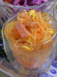 豆もやしとハムの中華サラダ-レシピのメイン写真