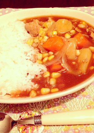 コーン入り☆甘口カレー-レシピのメイン写真