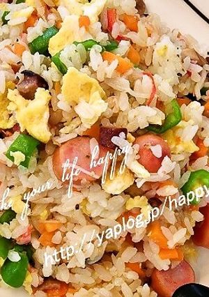 ししとうとウインナー☆チャーハン-レシピのメイン写真