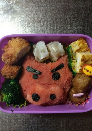 キャラ弁ぶりぶりざえもん-レシピのメイン写真
