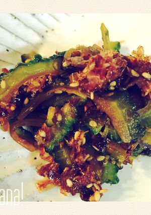 ゴーヤの佃煮-レシピのメイン写真
